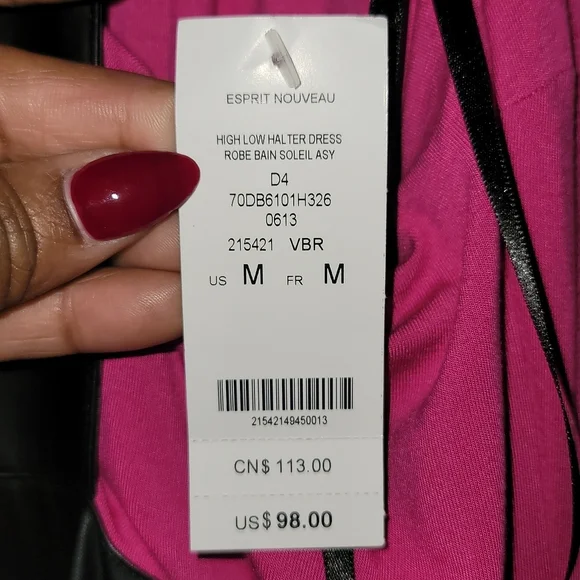 Bebe High/Low Maxi Dress - Picture 4 of 7